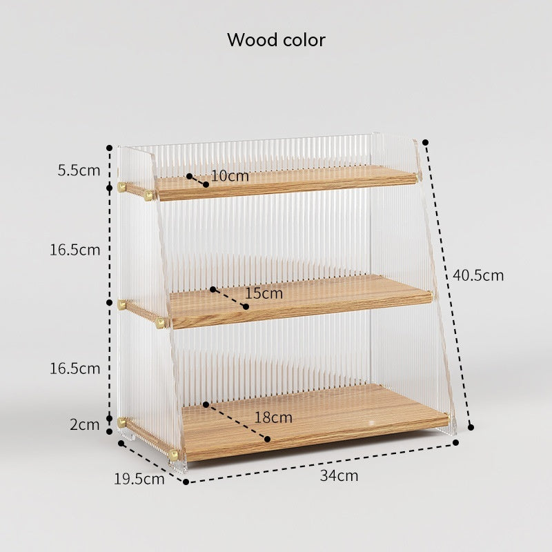 Armoire de rangement de bureau en acrylique