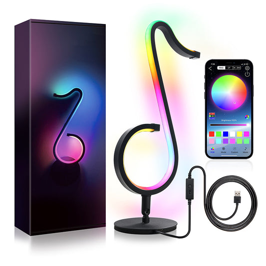 RGB Symphony Atmosphere Table Lamp Simple Night Light