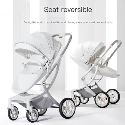 Nouveau Poussette de luxe pour bébé avec siège auto