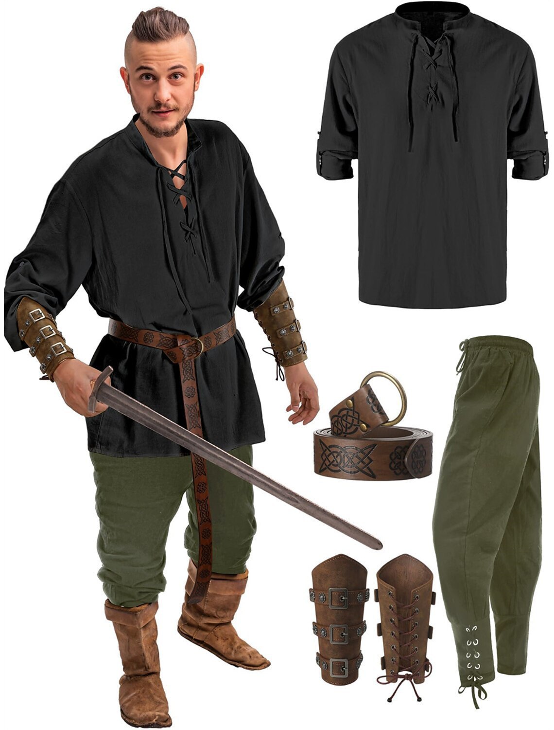 Costume Renaissance pour homme d'Halloween