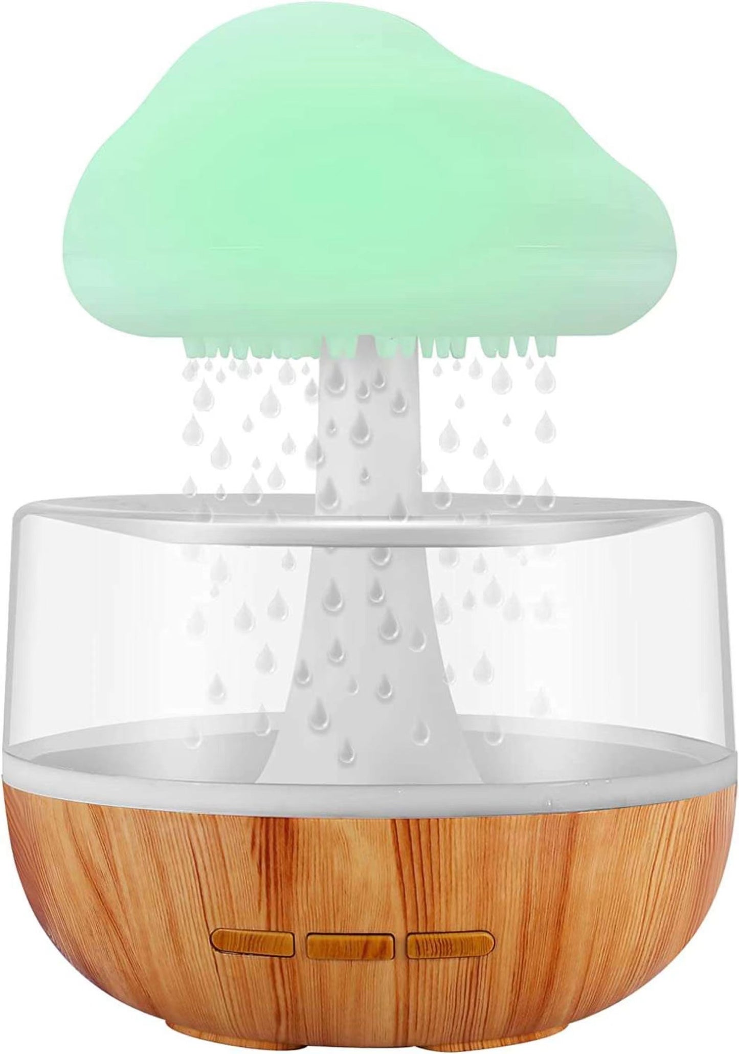 2023 New Design Raining Cloud Humidifier 400 ML Colorful Cloud Humidifier With Water Drop For Christmas Gift