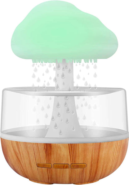 2023 New Design Raining Cloud Humidifier 400 ML Colorful Cloud Humidifier With Water Drop For Christmas Gift