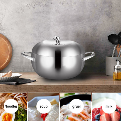 Single Layer Household Steaming And Stewing Thickened Apple Soup Pot