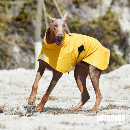 Chaqueta impermeable para mascotas impermeable a prueba de viento para perros