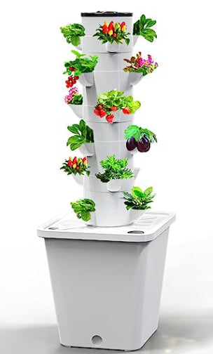 Máquina plantadora de hortalizas con lámpara para plantas