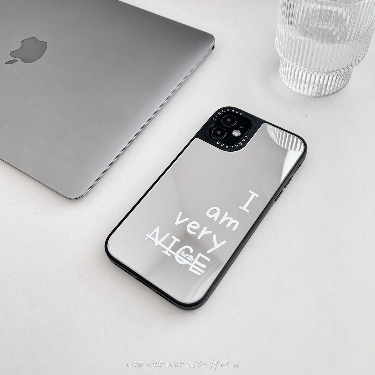 Ins Cold Wind Mirror Phone Case