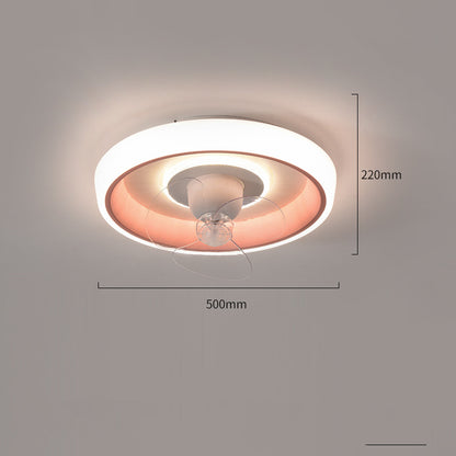 Lámparas y linternas de ventilador eléctrico de frecuencia variable, inteligentes, modernas, simples para el hogar