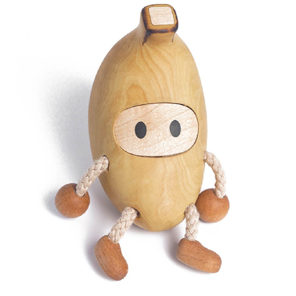 Creative Cute Solid Wood Banana Ornaments