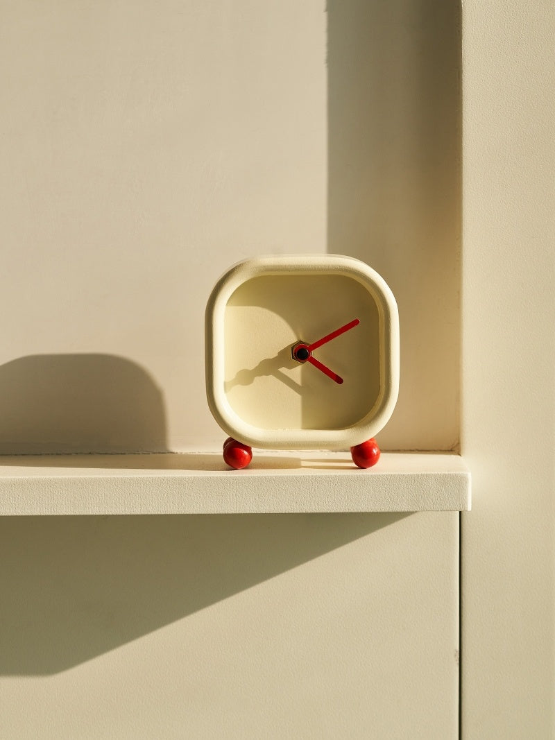 Horloge de Table en bois, jolie décoration de Table pour salon, chambre à coucher