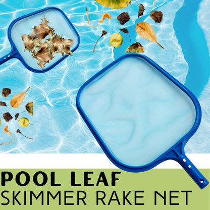 Filet de râteau d'écumoire de feuilles de piscine, bain à remous, Spa, nettoyage des feuilles, outils de nettoyage en maille