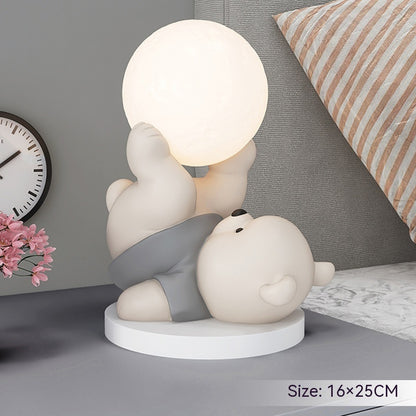 Cute Bear Decoration Home Decoration Bedroom Bedside Night Light