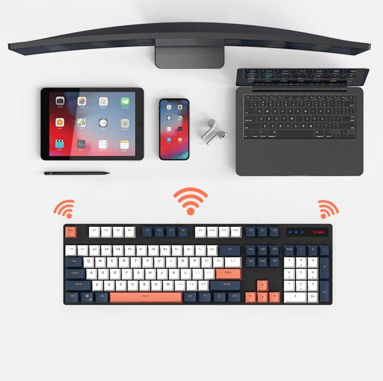 Tablet Computer Office V500 The Third Mock Examination Mechanical Keyboard Wireless Desktop