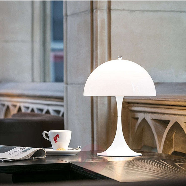 Living Room Desk Study White Mushroom Lamp