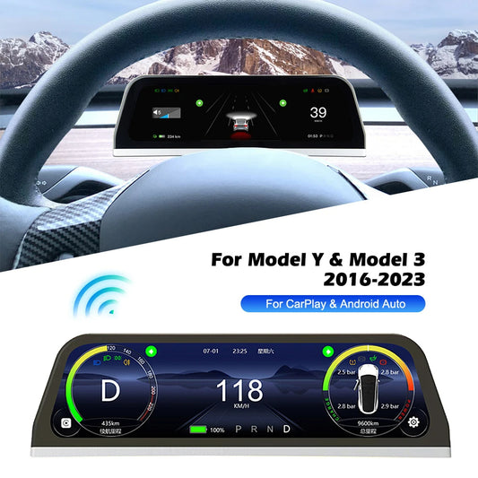 Simplified and creative LCD instrument panel modification