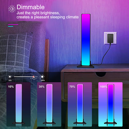 Lumière d'ambiance LED pour ordinateur de bureau fantôme WIFI