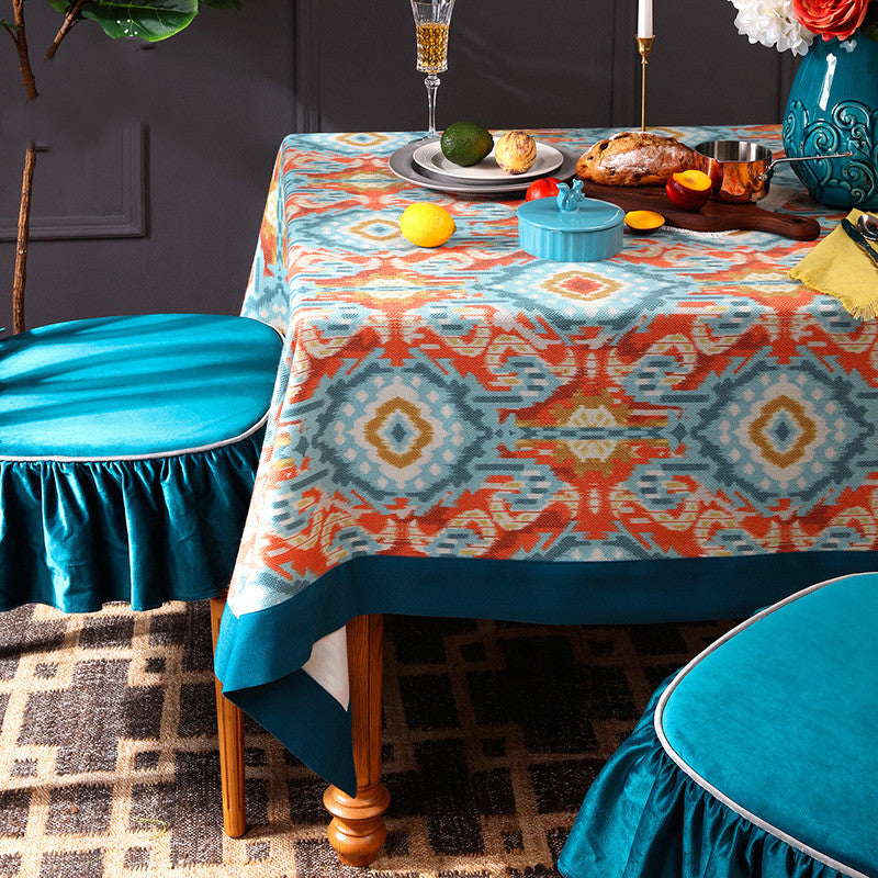 Home Fashion Simple Printing Table Cloth