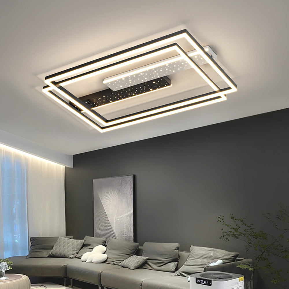 Modern Simple Living Room Fan Ceiling Lamp