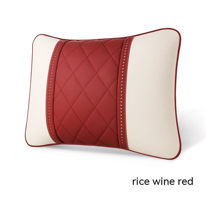 Car Lumbar Pillow Diamond Lattice