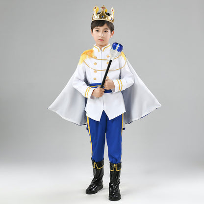 Prince Costume Children's Halloween King Cosplay Dress Up