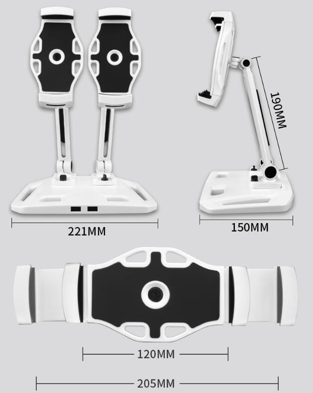 Desktop Double Stand Multi-stand Support Frame Aluminum Alloy