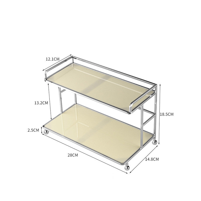 Nouvelle étagère de commode de table en acrylique