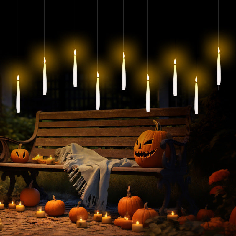 Halloween Party Suspension Magic Wand Candle Light