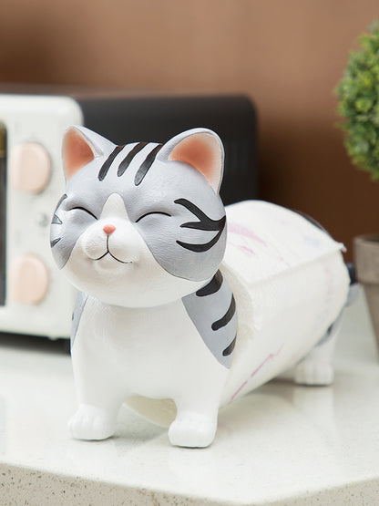 Cute Cat Cartoon Tissue Box Creative Dining Table Coffee Table