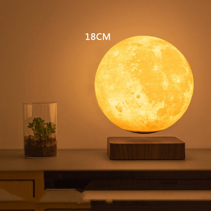 Decoración de lámpara lunar con impresión 3D de levitación magnética