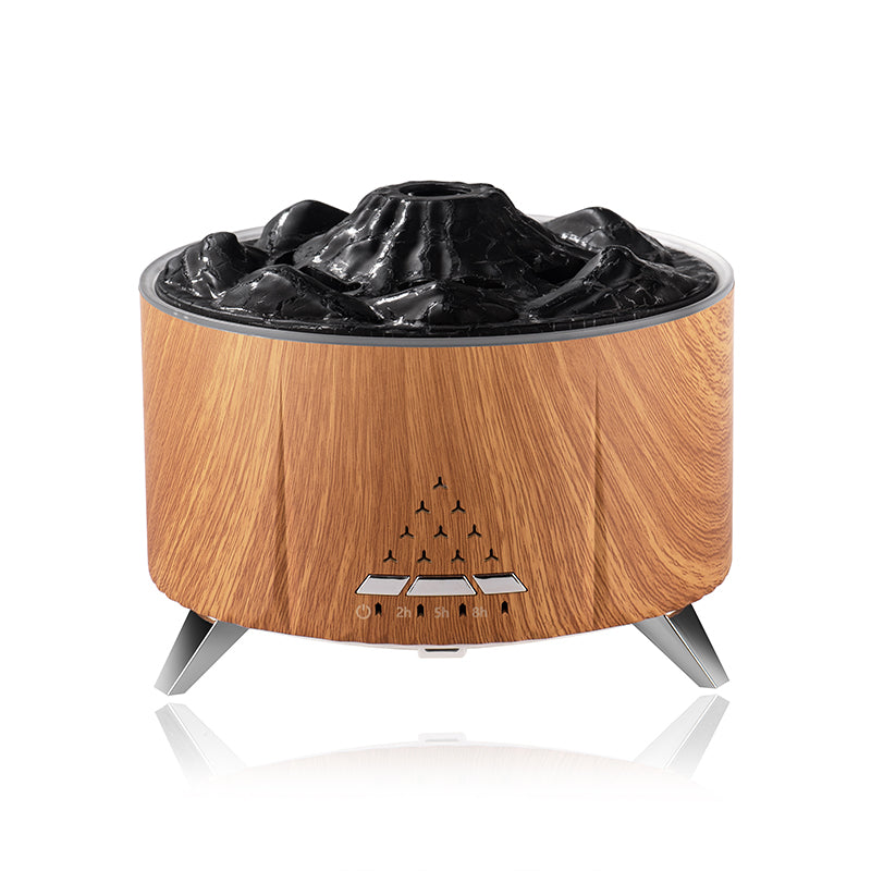 Diffuseur d'arôme de flamme, humidificateur d'air, aromathérapie domestique, diffuseur d'huile essentielle ultrasonique avec haut-parleur Bluetooth, bruit blanc, meilleure vente