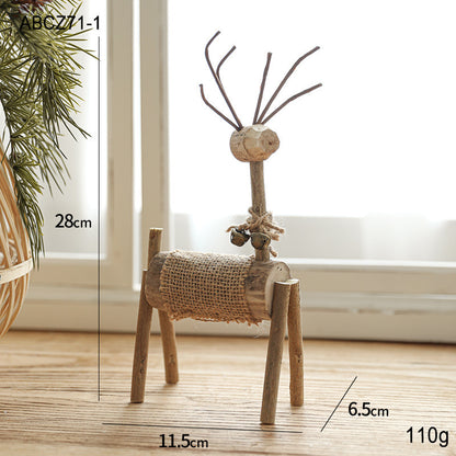 Fashion Christmas Deer Handmade DIY Decorations