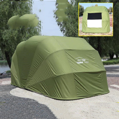 Home Car Semi-automatic Retractable Parking Awning