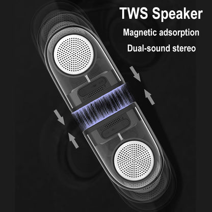 D10 Magnetic Transparent Wireless Bluetooth Speaker