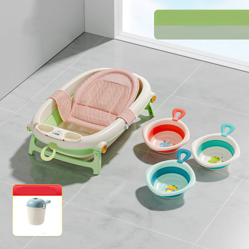 Baignoire pour bébé pliable à domicile Antibiosis