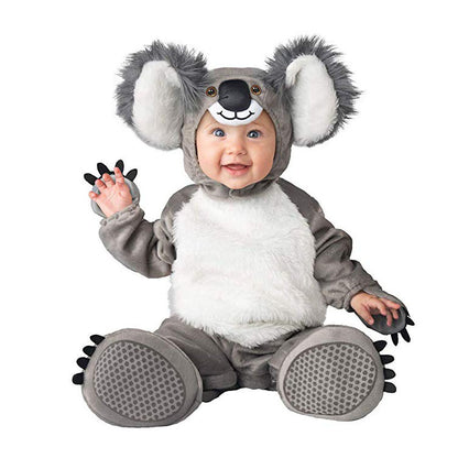 Combinaison créative Halloween pour bébé avec motif animal