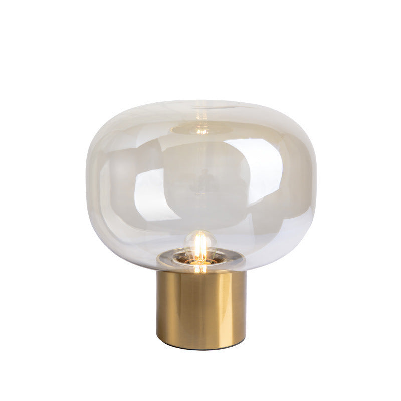 Lampe de table d'appoint de salon minimaliste post-moderne champignon