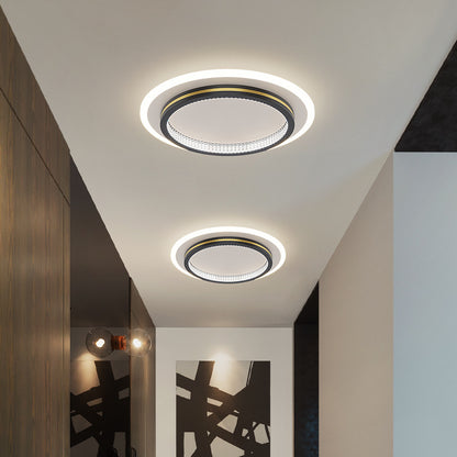 Plafonnier LED moderne pour vestiaire, chambre à coucher, allée