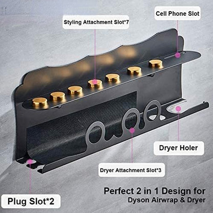 Bathroom Rack Wall-mounted Punch-free Storage Bracket