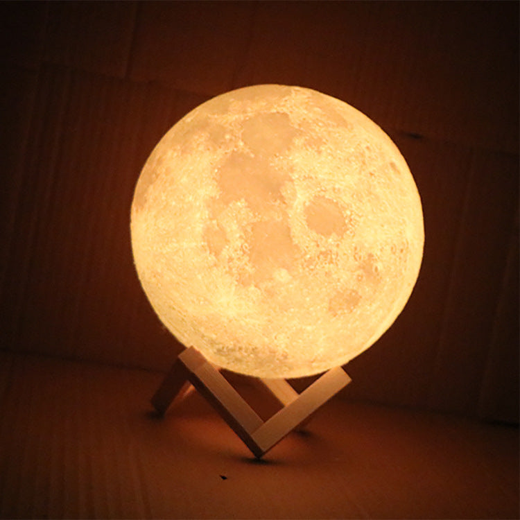 Lampe Lune 3D Fantaisie Romantique Cadeau Saint Valentin