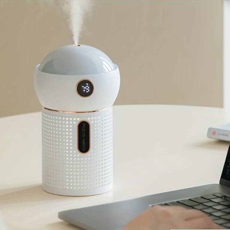 Humidificador de proyección para el hogar, dormitorio, gran capacidad, luz ambiental, máquina de aromaterapia, humidificador en aerosol