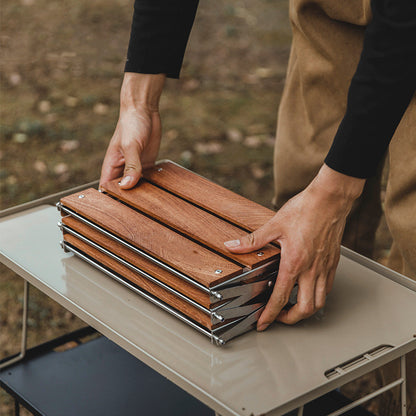 New Convenient Shelving For Camping