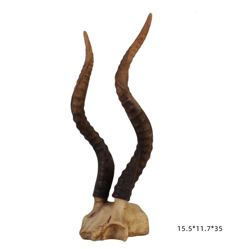 Sheep Horn Animal Skull Home Decoration