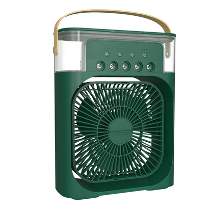 Ventilateur de lumières colorées avec humidificateur