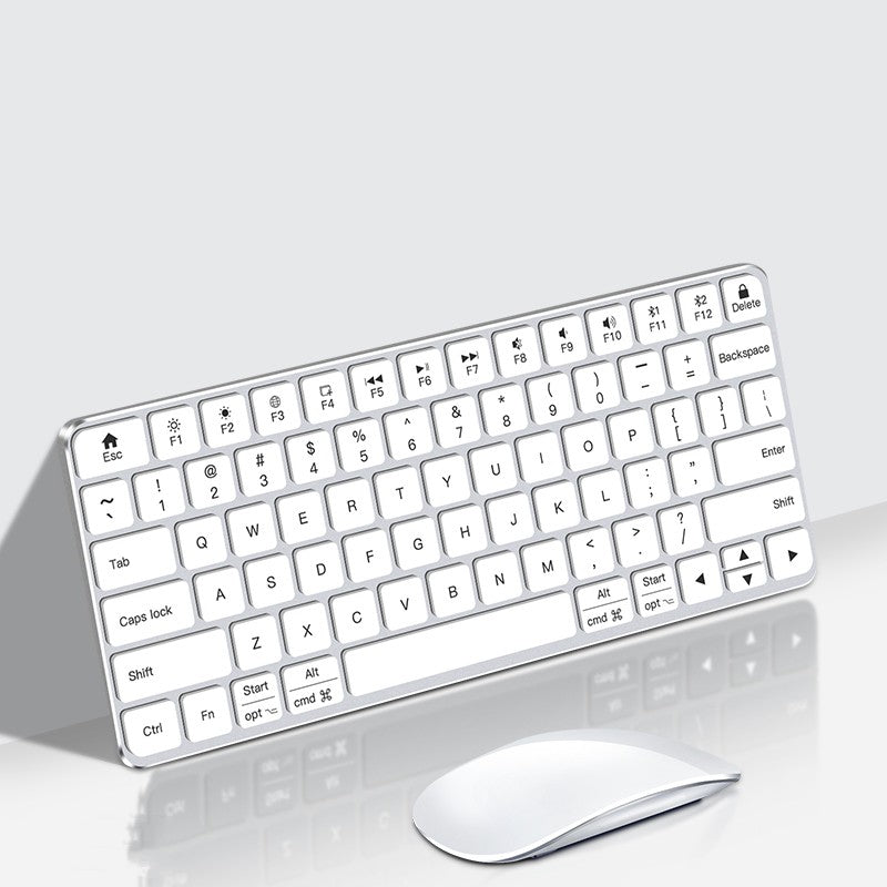 Clavier sans fil silencieux intelligent en métal léger et portable