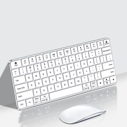 Clavier sans fil silencieux intelligent en métal léger et portable