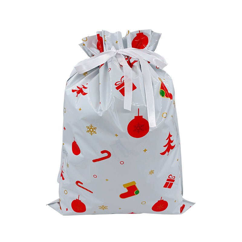 Home Fashion Simple Drawstring Christmas Gift Bag Suit