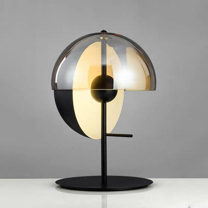 Lampe de bureau Art déco ronde hémisphère créative nordique pour salon chambre à coucher