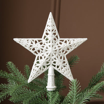 Five Pointed Star Christmas Tree Decorations