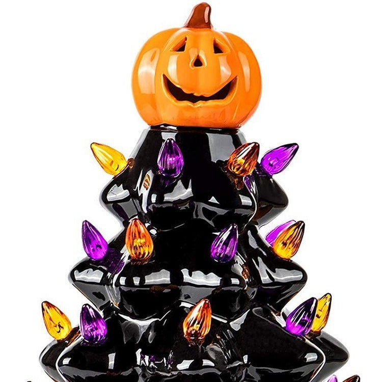 Décorations lumineuses d'Halloween Ornements Cadeaux Faits à la main