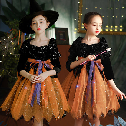 Ropa de Halloween para niños Vestido de niña