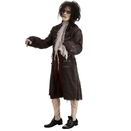 Costume de performance pour homme de couleur unie pour Halloween